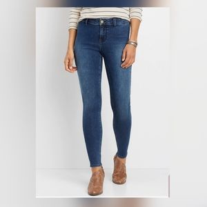 DenimFlex™ high rise medium wash clean front jeggi